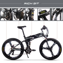 Load image into Gallery viewer, ELECTRIC  BICYCLE  (Folding /260W/36V Lithium Battery / Mountain Bike / 26 by 1.95 Fat Tires)