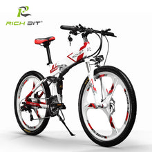 Load image into Gallery viewer, ELECTRIC  BICYCLE  (Folding /260W/36V Lithium Battery / Mountain Bike / 26 by 1.95 Fat Tires)