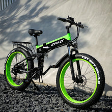 Load image into Gallery viewer, ZPAO Electric Bike 1000W Adult Mountain Bike 26 Inch Snow Electronic Bike 48V Electric Bicycle 4.0 Fat Tire e bike Folded Ebike