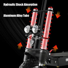 Load image into Gallery viewer, Electric Scooter   (60-85KM/H  / 6000W Dual Motor /  Foldable / 100KM  (63 MILES) RANGE )
