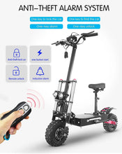 Load image into Gallery viewer, Electric Scooter   (60-85KM/H  / 6000W Dual Motor /  Foldable / 100KM  (63 MILES) RANGE )