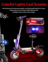Load image into Gallery viewer, Electric Scooter  (5600W 2 Motors  Off Road 11inch Dual Motor Wheels)