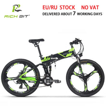 Load image into Gallery viewer, ELECTRIC Folding BICYCLE  (260W/36V _12.8AH Lithium Battery / Mountain Bike / 26 by 1.95 Fat Tires)