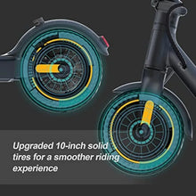 Load image into Gallery viewer, Electric Scooter 10" Solid Tires 600W Peak Motor Up to 20Miles Range and 19Mph Speed for Adults - Portable Folding Commuting