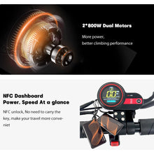 Load image into Gallery viewer, Dual Motor Electric Scooter     (Adult  / 1600W  / Off-Road  / 48V Battery / 60KM Range /  150kg (331 lbs.) Max Load )