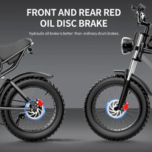 Load image into Gallery viewer, Electric Bike    (2000W 48V 40AH / Waterproof  Powerful Dual motor / 20*4.0 Fat Tire )