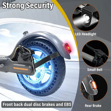 Load image into Gallery viewer, Electric Scooter   (350W / Adult / 36V 10.4AH / Max Speed 30KM/H (18.6 miles per hr /  8.5 Inch Tires /Shock Absorption /Folding)