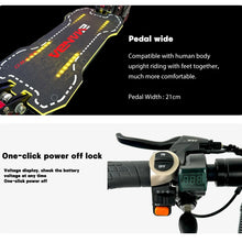 Load image into Gallery viewer, ELECTRIC SCOOTER  ( 48V 2400W / DUAL Motors  /  2 wheel foldable )