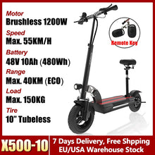 Load image into Gallery viewer, Dual Drive Electric Scooter