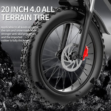Load image into Gallery viewer, Electric Bike    (2000W 48V 40AH / Waterproof  Powerful Dual motor / 20*4.0 Fat Tire )