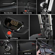Load image into Gallery viewer, Dual Drive Electric Scooter