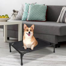 Load image into Gallery viewer, Outdoor Elevated DOG BED  (Foldable/With Removable Canopy Shade/Breathable Bed /comes with Carrying Bag For Camping)