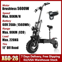 Load image into Gallery viewer, Dual Drive Electric Scooter