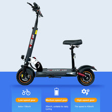 Load image into Gallery viewer, Electric Scooter    (15Ah 800W Scooter /  10inch Tubeless Off-road Tire /  55km (34.2 mile) Range)