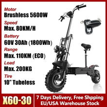 Load image into Gallery viewer, Dual Drive Electric Scooter