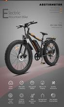 Load image into Gallery viewer, Electric Beach Bicycle   (750W Motor / 48V -13Ah Battery  / 26In 4.0 Fat Tire Mountain Bike)