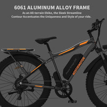 Load image into Gallery viewer, Electric Beach Bicycle   (750W Motor / 48V -13Ah Battery  / 26In 4.0 Fat Tire Mountain Bike)