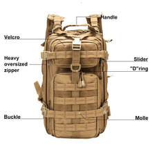 Load image into Gallery viewer, Military Softback Outdoor Waterproof Backpack
