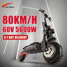 Load image into Gallery viewer, Electric Scooter  (5600W 2 Motors  Off Road 11inch Dual Motor Wheels)
