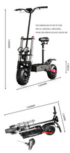 Load image into Gallery viewer, Fast Speed E scooter Dual Motor - Off Road Fat Tire / Skateboard with Seat - smartchoicesshop22
