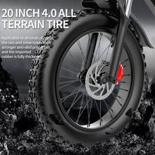 Load image into Gallery viewer, Electric Bike    (2000W 48V 40AH / Waterproof  Powerful Dual motor / 20*4.0 Fat Tire )
