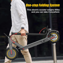 Load image into Gallery viewer, Electric Scooter   (350W / Adult / 36V 10.4AH / Max Speed 30KM/H (18.6 miles per hr /  8.5 Inch Tires /Shock Absorption /Folding)
