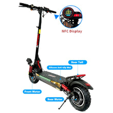 Load image into Gallery viewer, Electric Kick Scooter (2* Dual Motors / 800W /10INCH  OFF Road Tires / range 50-60km (31 to 37.3 miles)
