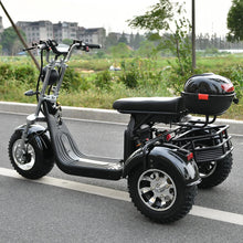 Load image into Gallery viewer, Electric (3 WHEEL) Motorcycle    (Adult  / 3000W Motor  / Max Load 250KG (551 LBS) / Max Speed 45km/H (27.9 MILES / HR ) / For Elderly too)
