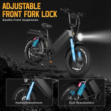 Load image into Gallery viewer, Electric Commuting Bike  (Super fun / 52V 60Ah /200Miles Long Range, / Peak 1200W Power / Adults )
