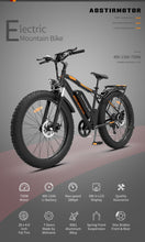 Load image into Gallery viewer, Electric Beach Bicycle   (750W Motor / 48V -13Ah Battery  / 26In 4.0 Fat Tire Mountain Bike)

