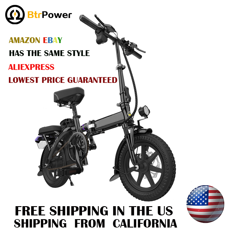 Folding Electric Bike  400W Brushless Motor /Lithium Ion Battery /Fat Tire